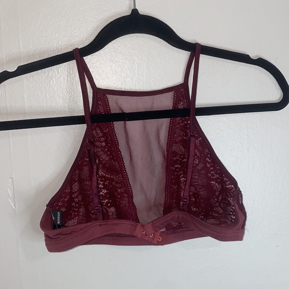 🪿Adorable lace maroon bra! - Picture 5 of 7